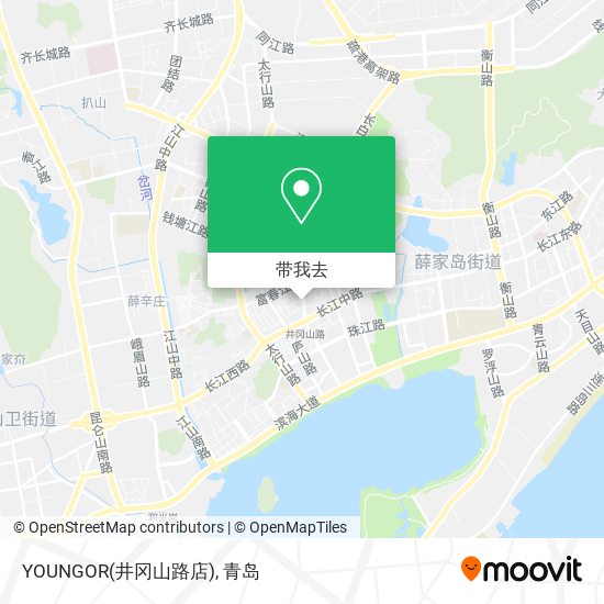 YOUNGOR(井冈山路店)地图
