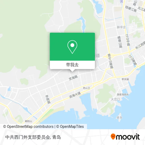 中共西门外支部委员会地图