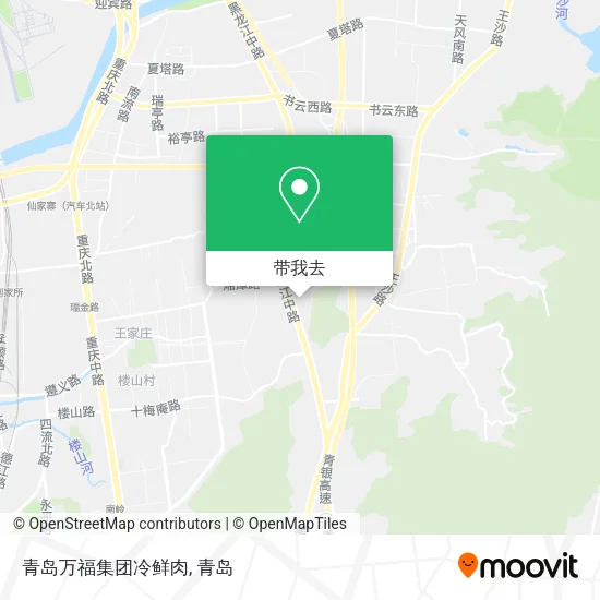 青岛万福集团冷鲜肉地图