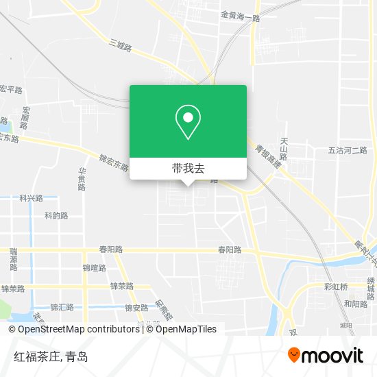 红福茶庄地图