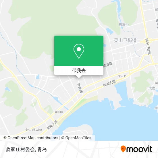 蔡家庄村委会地图