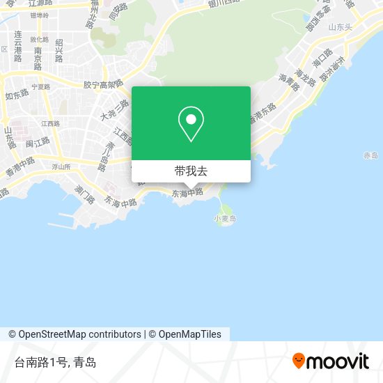 台南路1号地图
