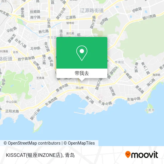 KISSCAT(银座INZONE店)地图