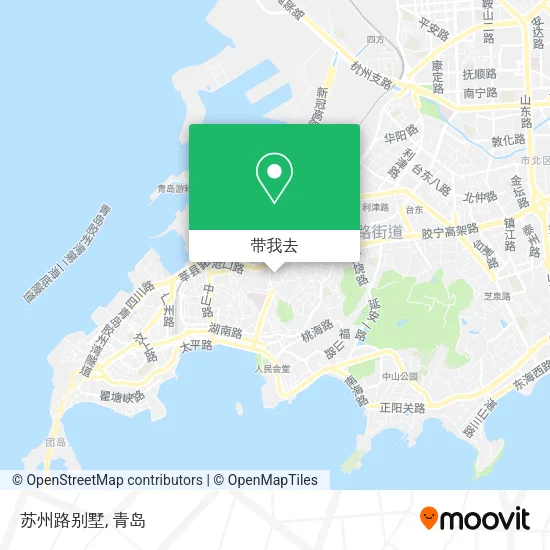 苏州路别墅地图