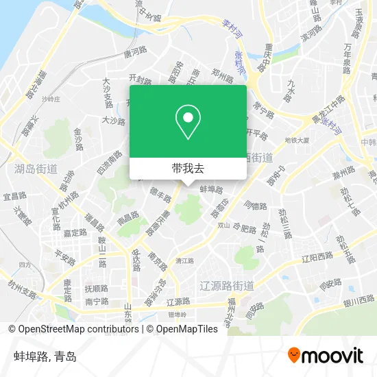 蚌埠路地图