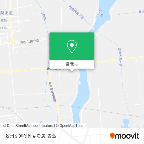 胶州文河创维专卖店地图