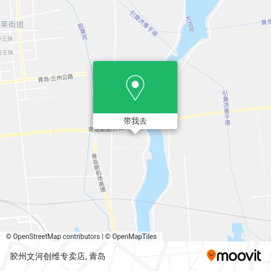 胶州文河创维专卖店地图