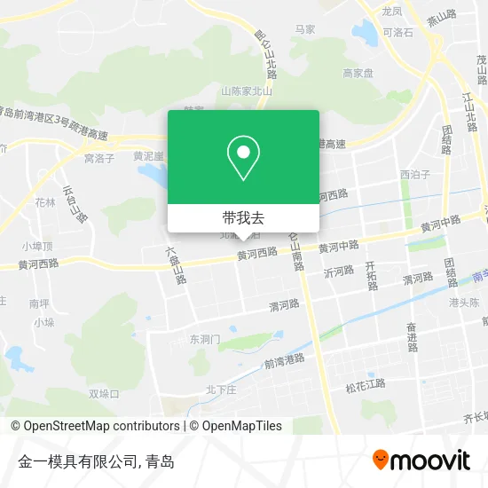 金一模具有限公司地图