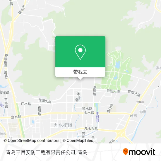 青岛三目安防工程有限责任公司地图
