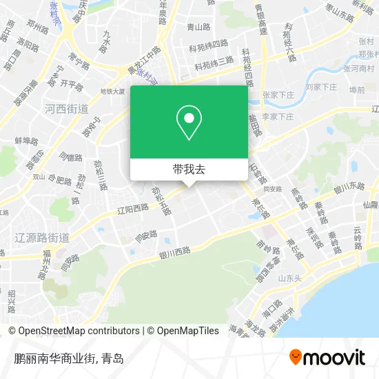 鹏丽南华商业街地图