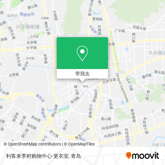 利客来李村购物中心-更衣室地图