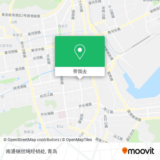 南通钢丝绳经销处地图