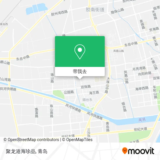 聚龙港海珍品地图