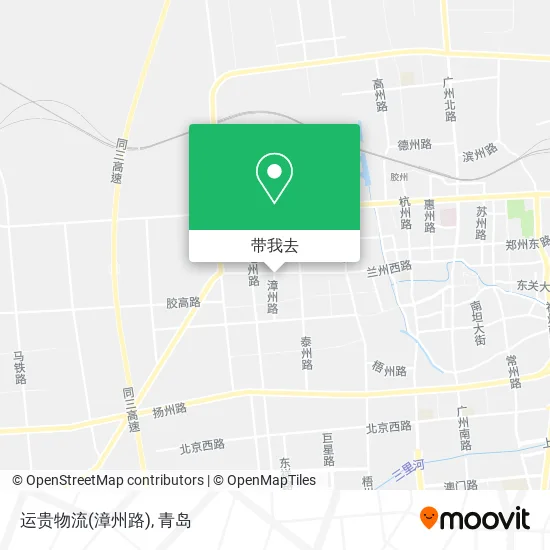 运贵物流(漳州路)地图