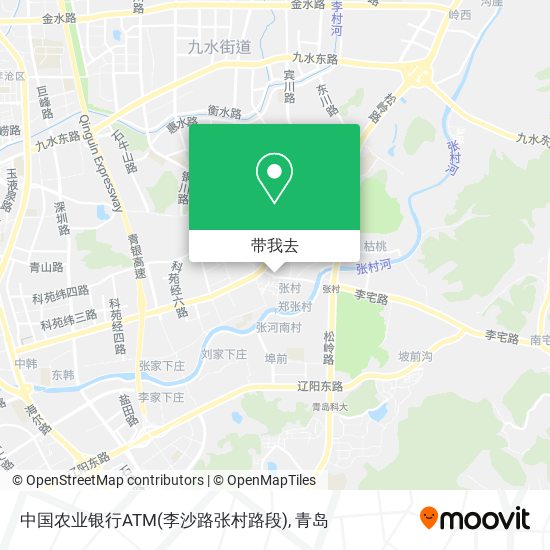 中国农业银行ATM(李沙路张村路段)地图