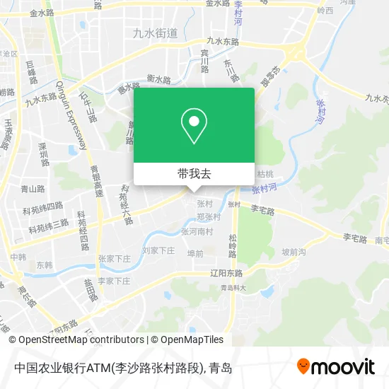 中国农业银行ATM(李沙路张村路段)地图