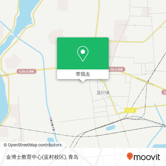 金博士教育中心(蓝村校区)地图