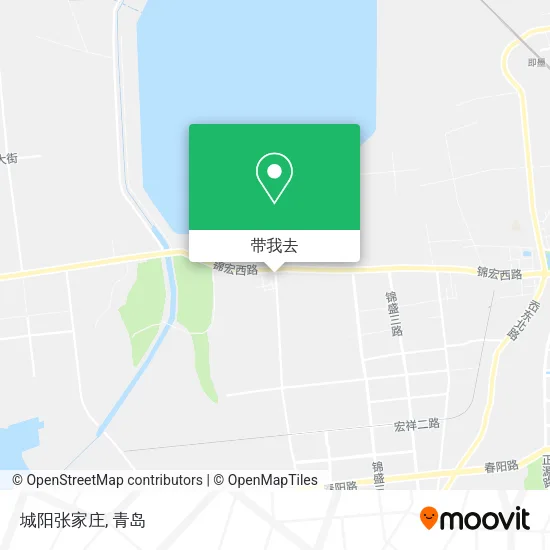 城阳张家庄地图