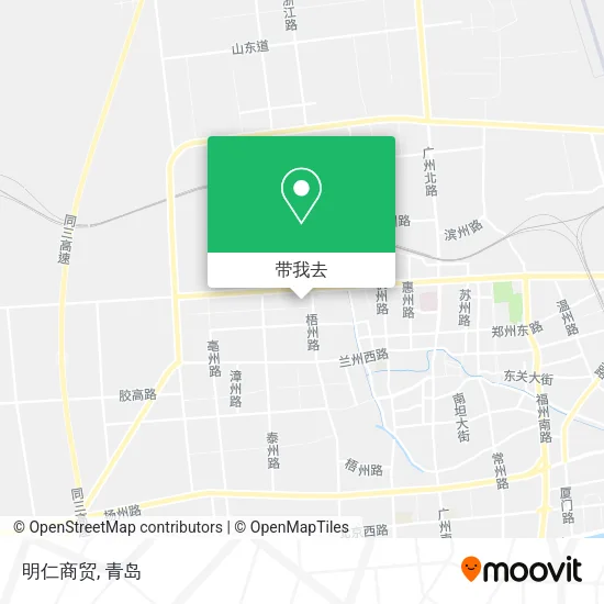 明仁商贸地图