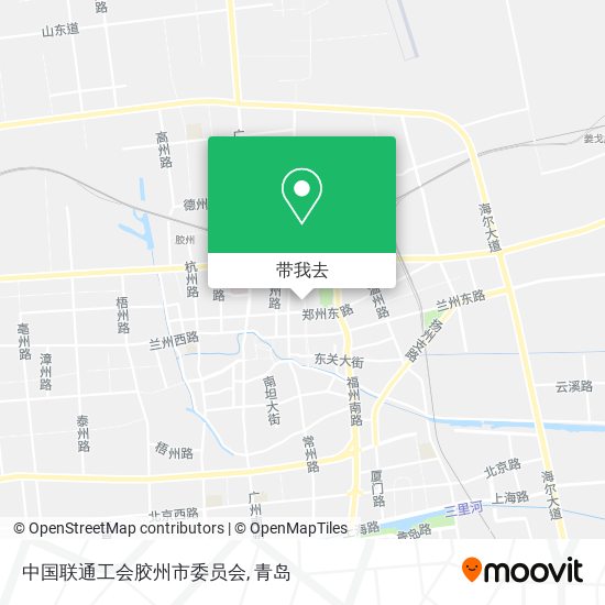 中国联通工会胶州市委员会地图