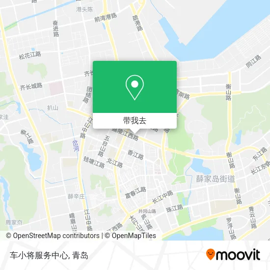 车小将服务中心地图