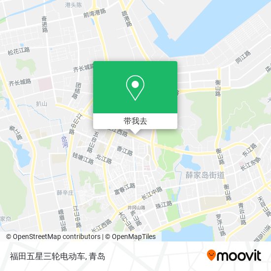 福田五星三轮电动车地图