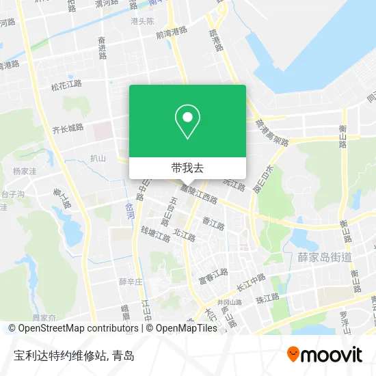 宝利达特约维修站地图