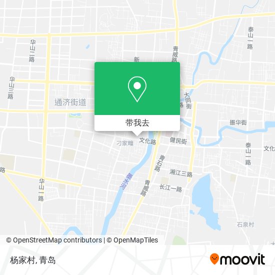 杨家村地图