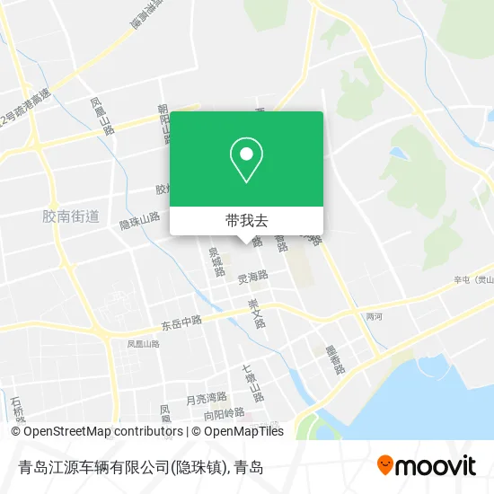 青岛江源车辆有限公司(隐珠镇)地图