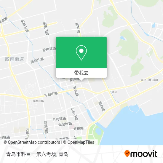 青岛市科目一第六考场地图