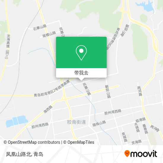 凤凰山路北地图