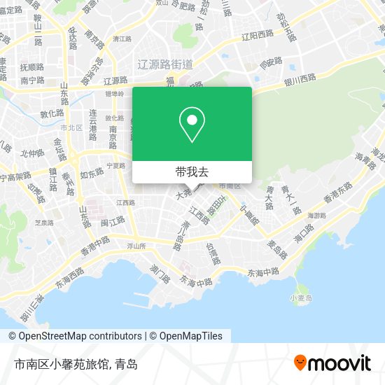 市南区小馨苑旅馆地图