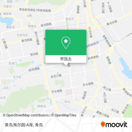 黄岛海尔园-A座地图