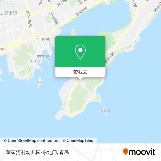 董家河村幼儿园-东北门地图