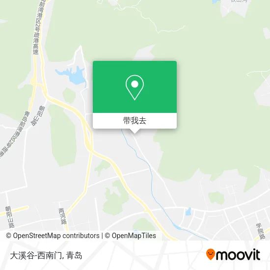 大溪谷-西南门地图