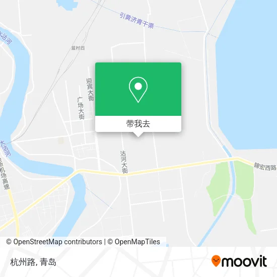 杭州路地图