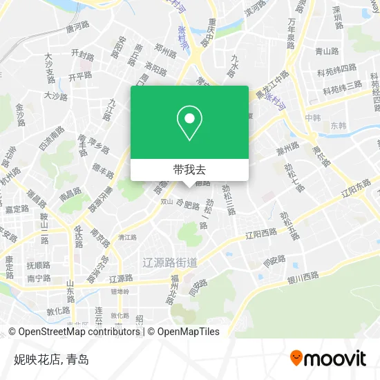 妮映花店地图