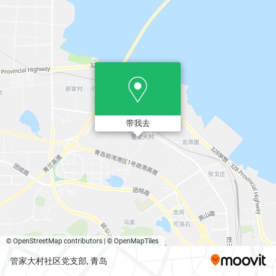 管家大村社区党支部地图