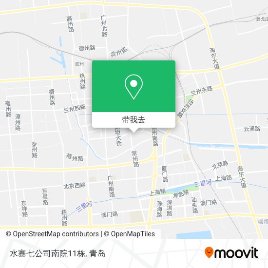 水寨七公司南院11栋地图