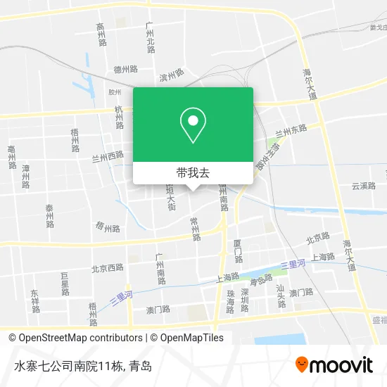 水寨七公司南院11栋地图