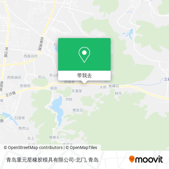 青岛重元星橡胶模具有限公司-北门地图