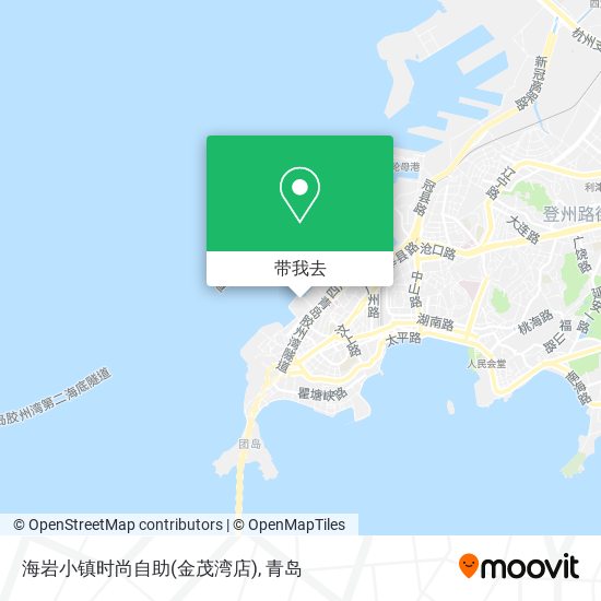 海岩小镇时尚自助(金茂湾店)地图