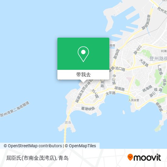 屈臣氏(市南金茂湾店)地图