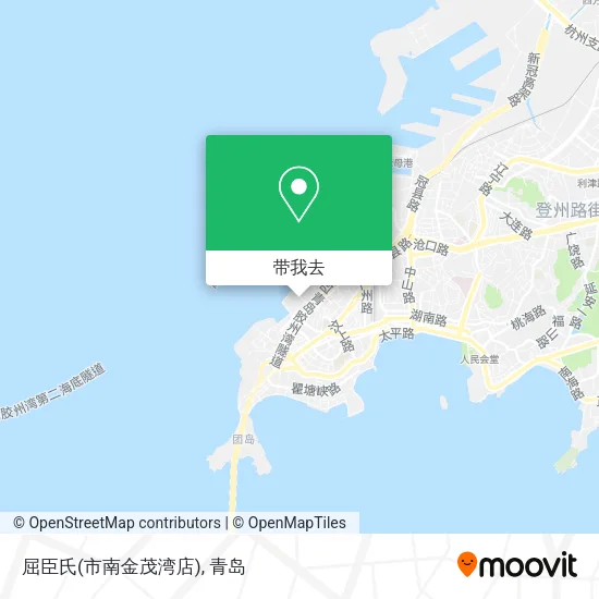 屈臣氏(市南金茂湾店)地图