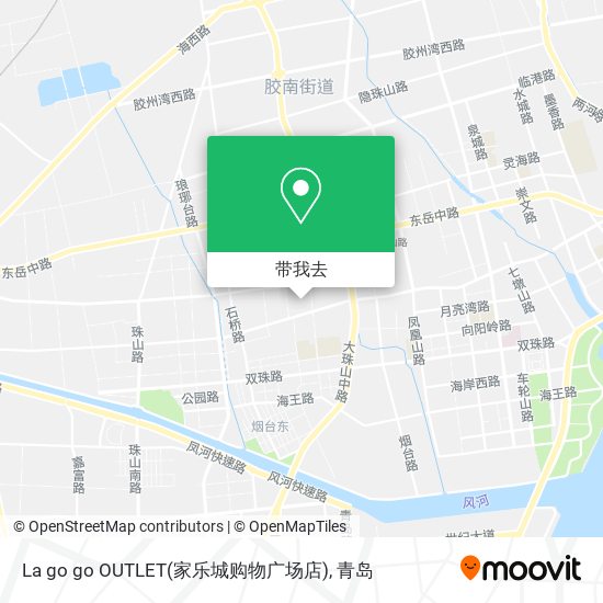 La go go OUTLET(家乐城购物广场店)地图