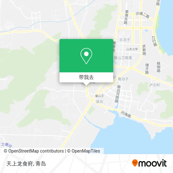 天上龙食府地图