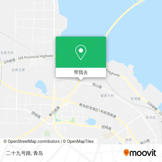 二十九号路地图