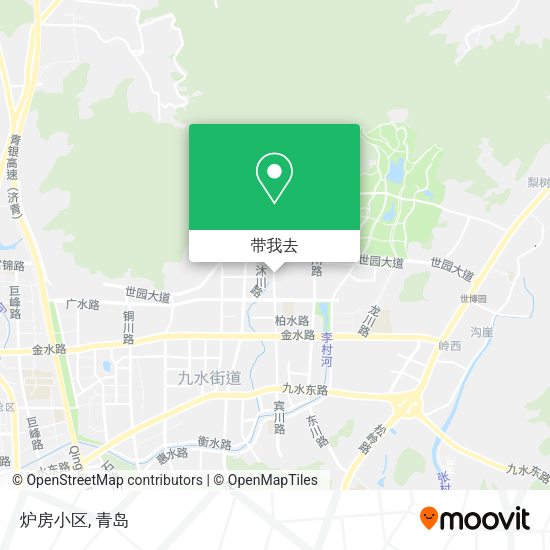 炉房小区地图