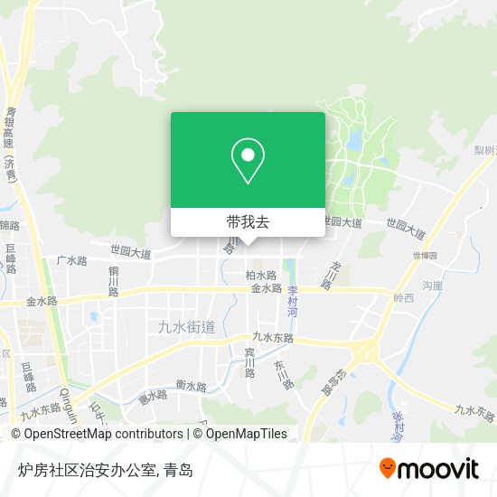 炉房社区治安办公室地图