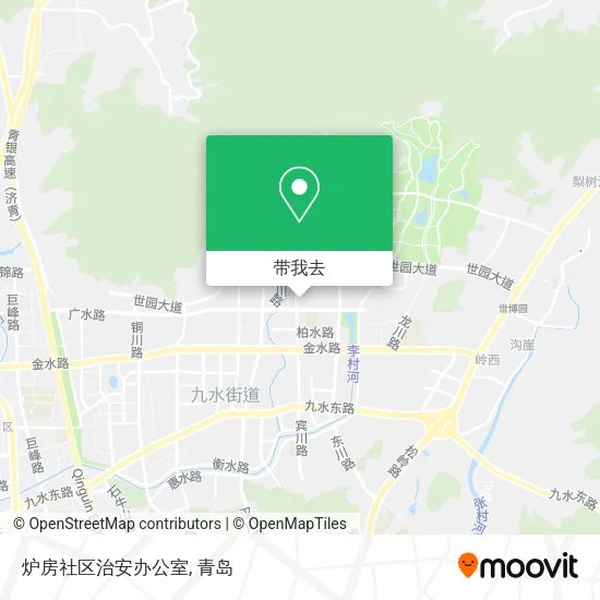 炉房社区治安办公室地图